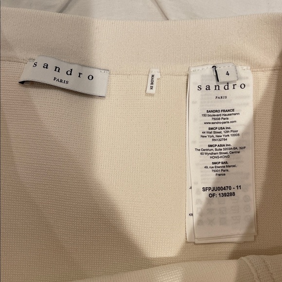 Sandro
Ketty Short Double Breasted Skirt Size 4/8 - Picture 6 of 10